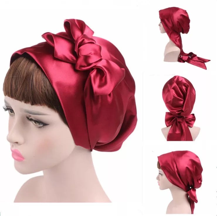 Satin silk head on sale wraps