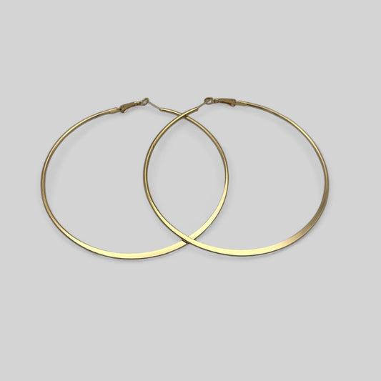 9cm Statement Hoop Earrings