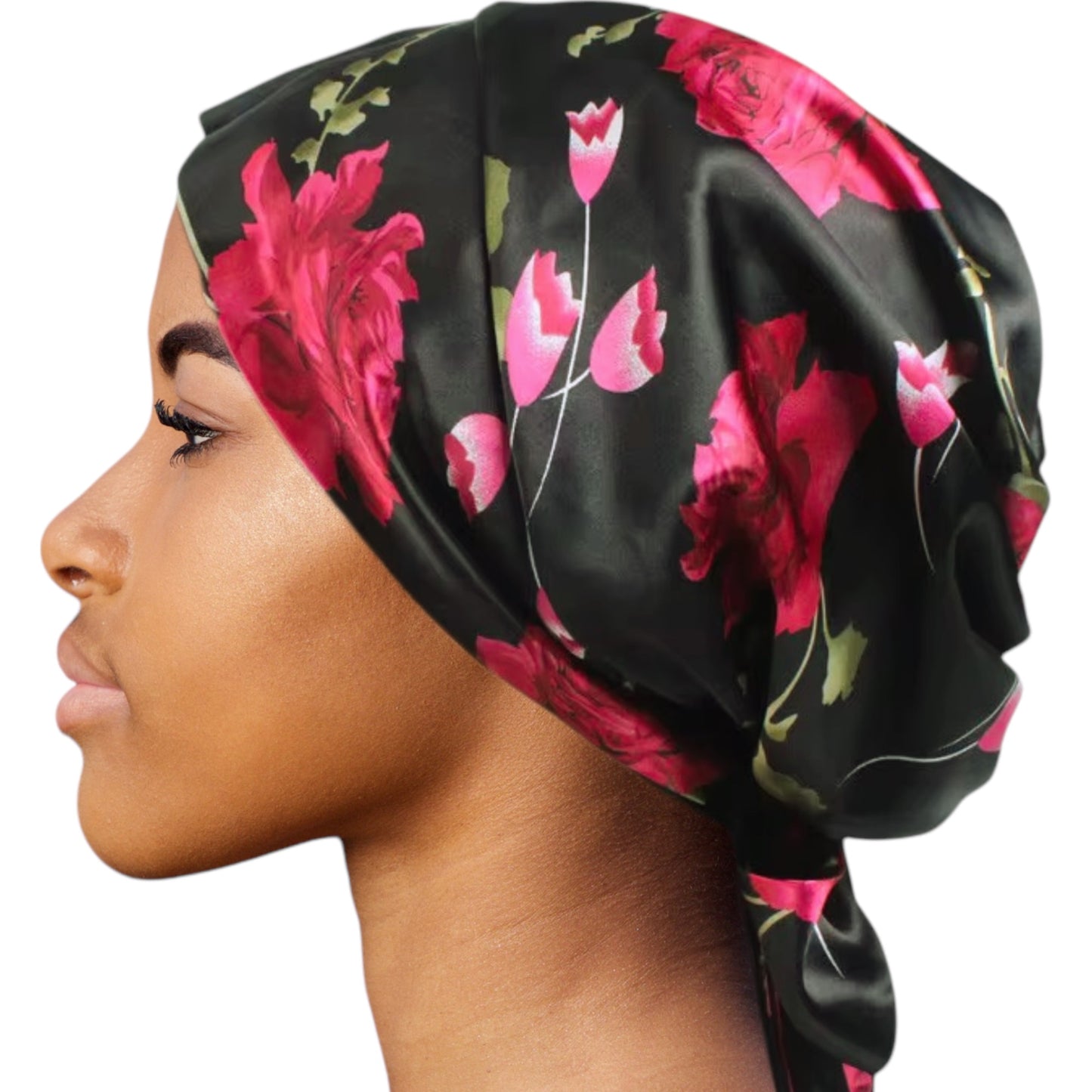 Luxury Satin Silk Head Scarf Bonnet – The Perfect Blend of Style, Comfort, & Hair Protection