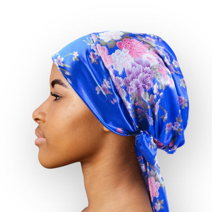 Luxury Satin Silk Head Scarf Bonnet – The Perfect Blend of Style, Comfort, & Hair Protection