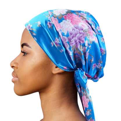 Luxury Satin Silk Head Scarf Bonnet – The Perfect Blend of Style, Comfort, & Hair Protection