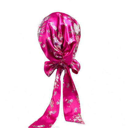 Luxury Satin Silk Head Scarf Bonnet – The Perfect Blend of Style, Comfort, & Hair Protection